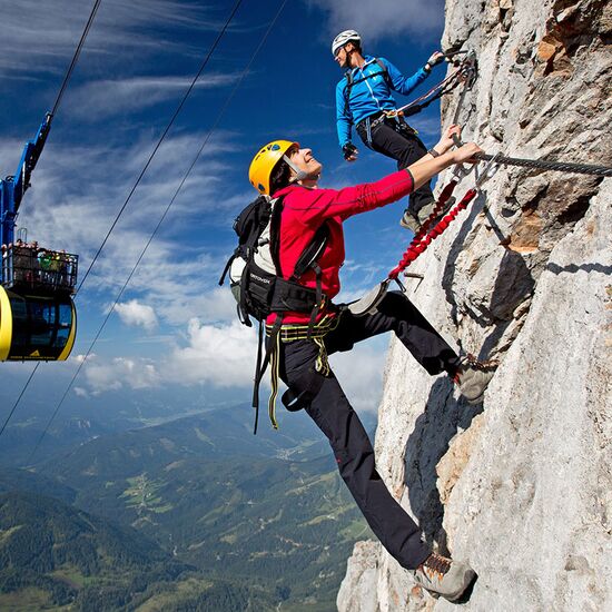 Klettersteig Skywalk in der Ramsau